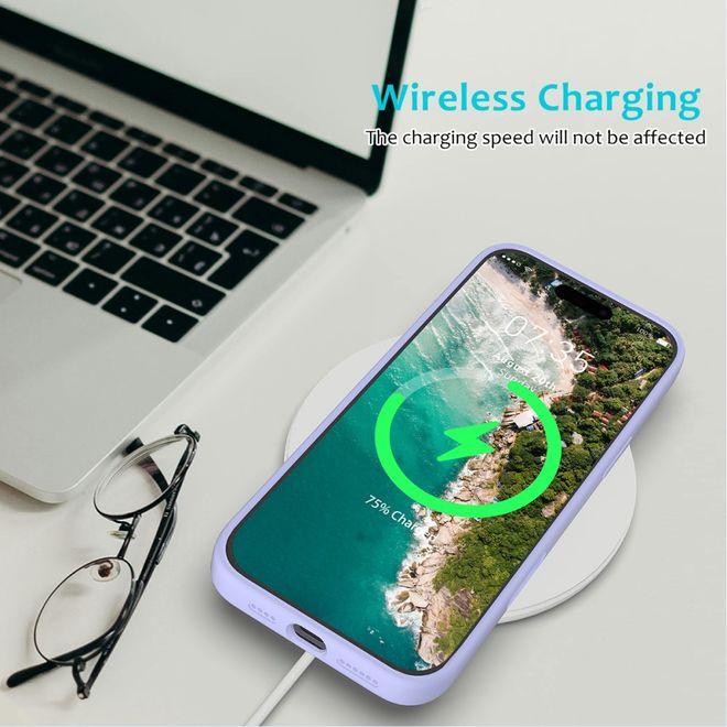 Actual product image MU Classic Liquid Silicone Series (Apple iPhone 16 Pro)