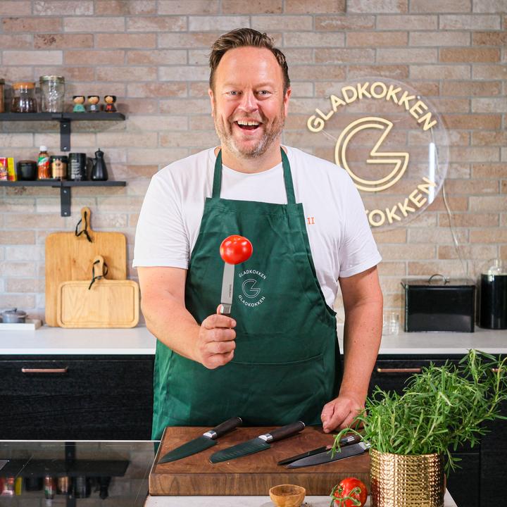 Produktbild Gladkokken - Damascus utility knife - 13 cm (13 cm)