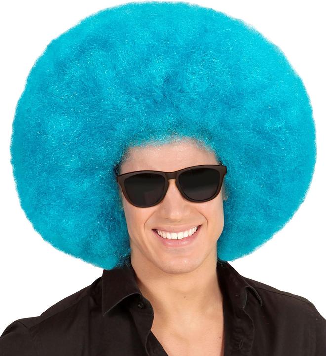 Image du produit Widmann Perruque bleu clair - Mardi Gras - Carnaval (Taille unique)