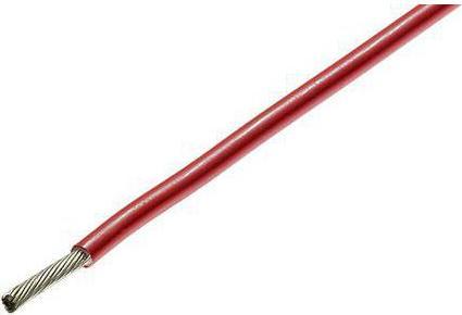 Produktbild TE Connectivity Aderleitung Spec 44 AWG18 rot