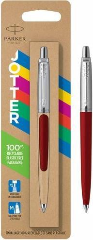 Image du produit Parker Stylo à bille JOTTER Originaux C.C. M Blist (Acier inoxydable, Rouge, 1 x)