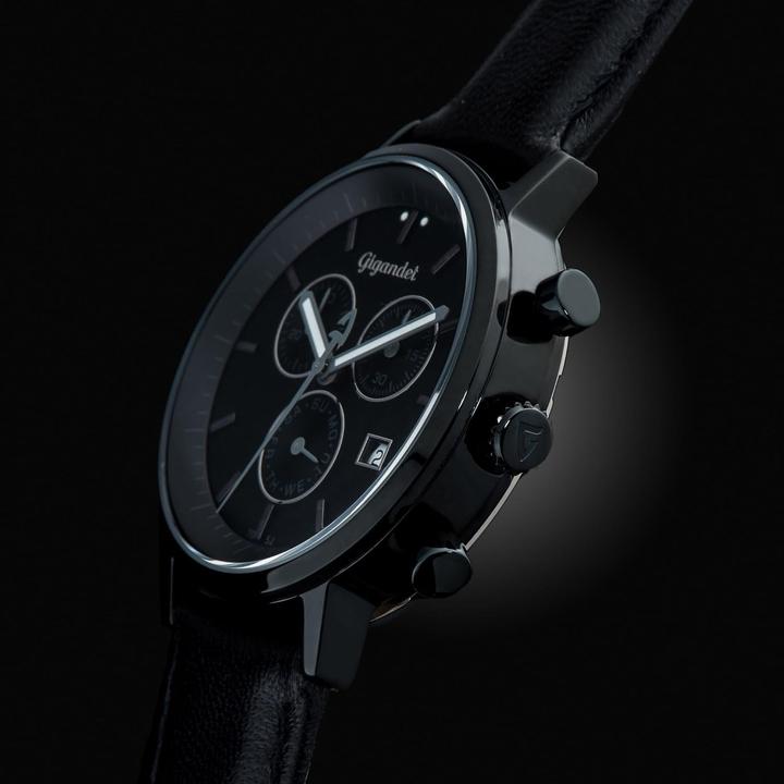 Produktbild Gigandet Klassische Herrenchronograph mit Datum, Wochentag und 5 ATM Wasserdichtigkeit (Analoguhr, Chronograph)