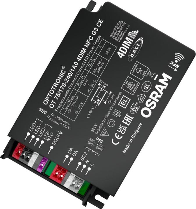 Ledvance OT 75/170-240/1A0 4DIM NFC G3CEVS18OSRAM