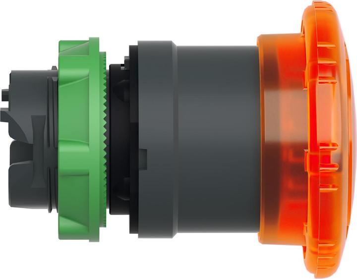 Produktbild Schneider Electric Leuchttaster Pilzkopf orange rund IP66