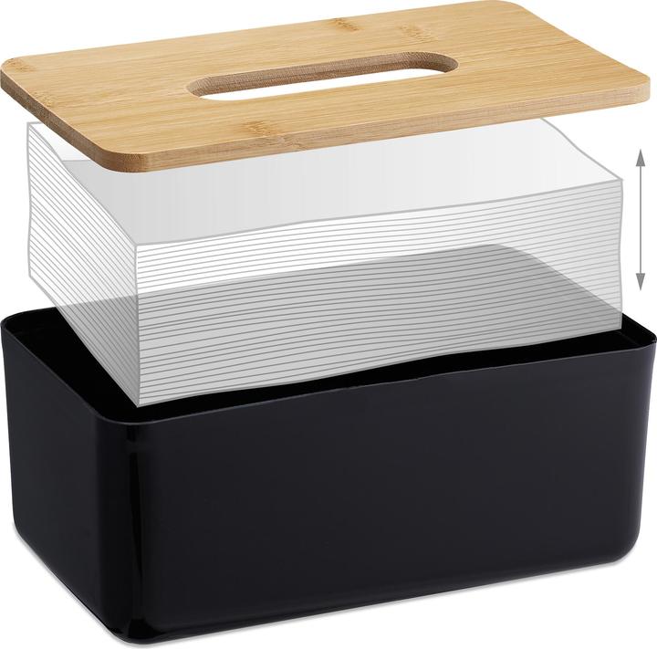 Actual product image Relaxdays Handkerchief box