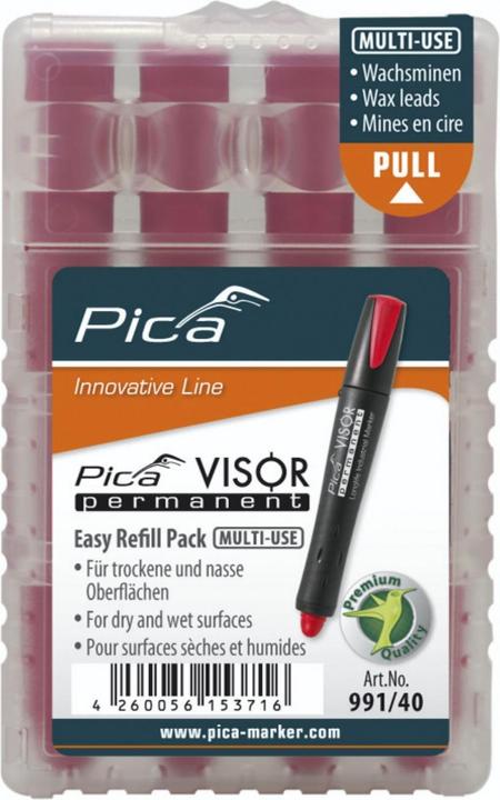 Produktbild Pica Ersatzminen (4 Stück, Rot, 10 mm)