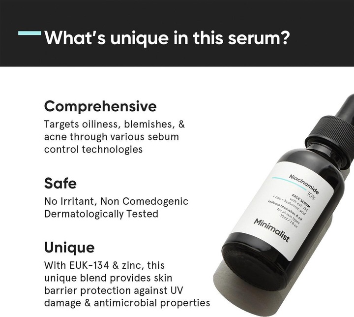 Image du produit Minimalist Niacinamide 10% Sérum pour le visage (30 ml)