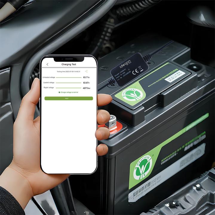 Immagine prodotto Ideoon Kfz-Batterie-Wächter, App, 6-12V, IPX7