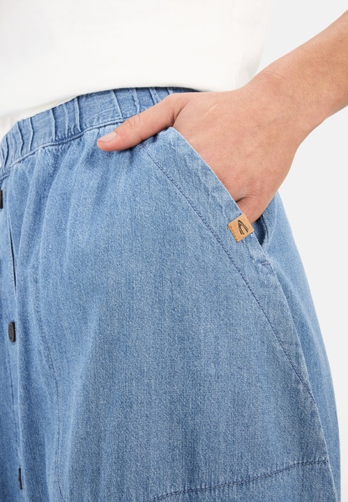 Actual product image Camel Active Langer Denim-Rock mit elastischem Bund (40)