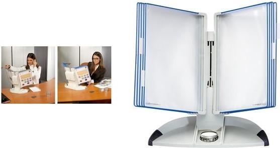Productafbeelding Tarifold Displaybordensysteem Design 734301 DIN A4 blauw met 10 displayborden