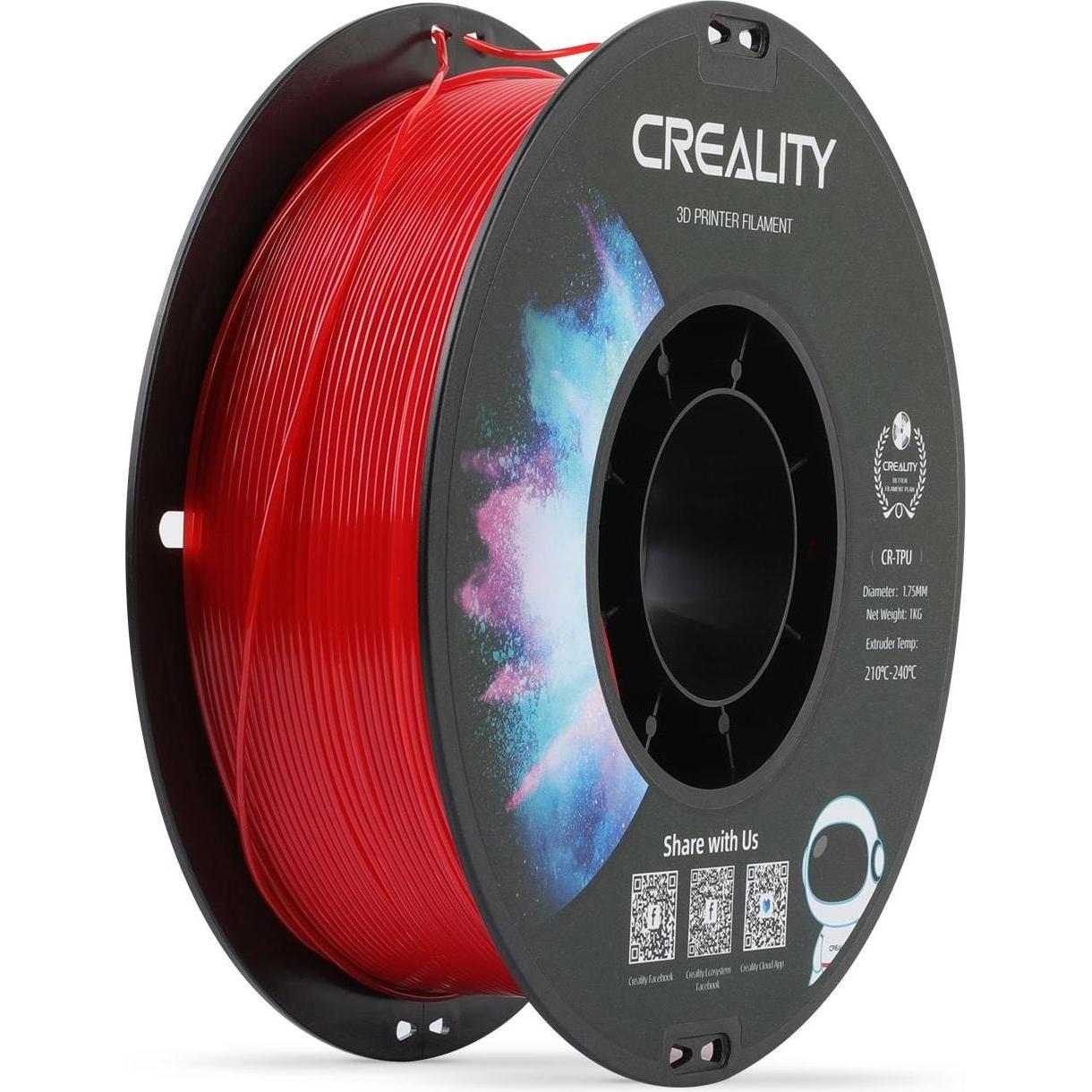 Thumbnail - Creality Filament TPU (TPU, 1.75 mm, 1000 g, Rot), 3D Filament, Rot