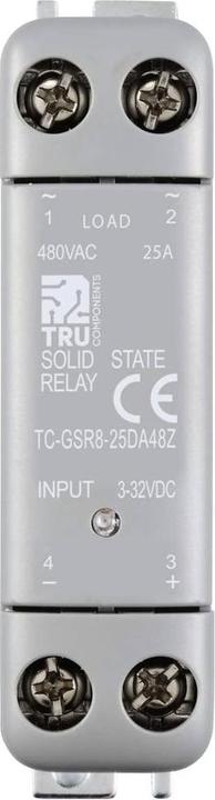 Actual product image Tru Components Halbleiterrelais TC-12705384 25 A Schaltspannung (max.): 480 V/AC