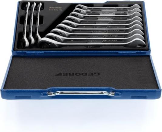 Produktbild Gedore 7 UR-012 Satz Maulschlüssel mit Ringratsche, umschaltbar 12-teilig 8-19 mm (12 mm, 14 mm, 16 mm, 10 mm, 11 mm, 15 mm, 8 mm, 9 mm, 13 mm)