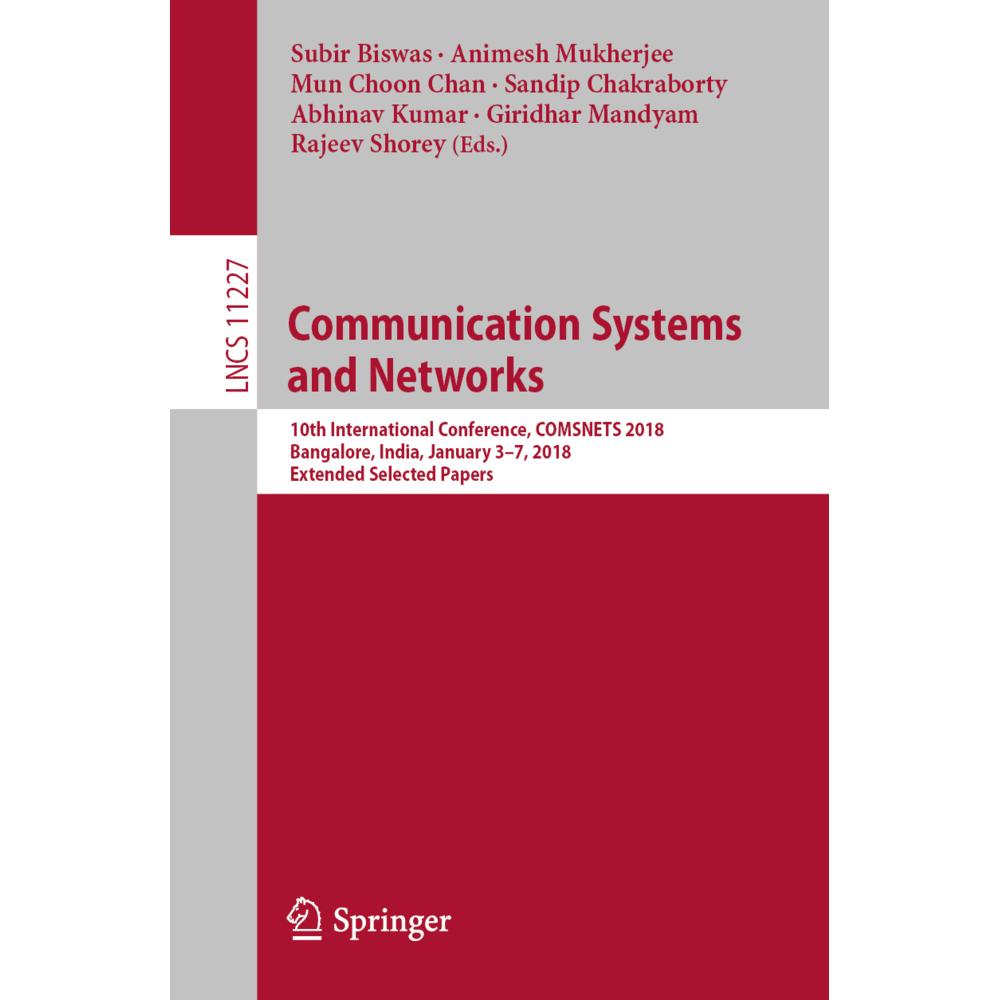 Communication Systems and Networks, Fachbücher von Abhinav Kumar, Subir Biswas, Animesh Mukherjee, Sandip Chakraborty, R...
