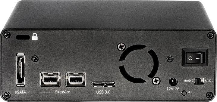 Produktbild Glyph Studio RAID mini, 8 TB, 5400RPM, USB 3.0, FW800, eSATA (8 TB)