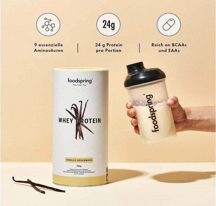 Immagine prodotto Foodspring Proteine del siero di latte (Cioccolato, 1 pz., 750 g)