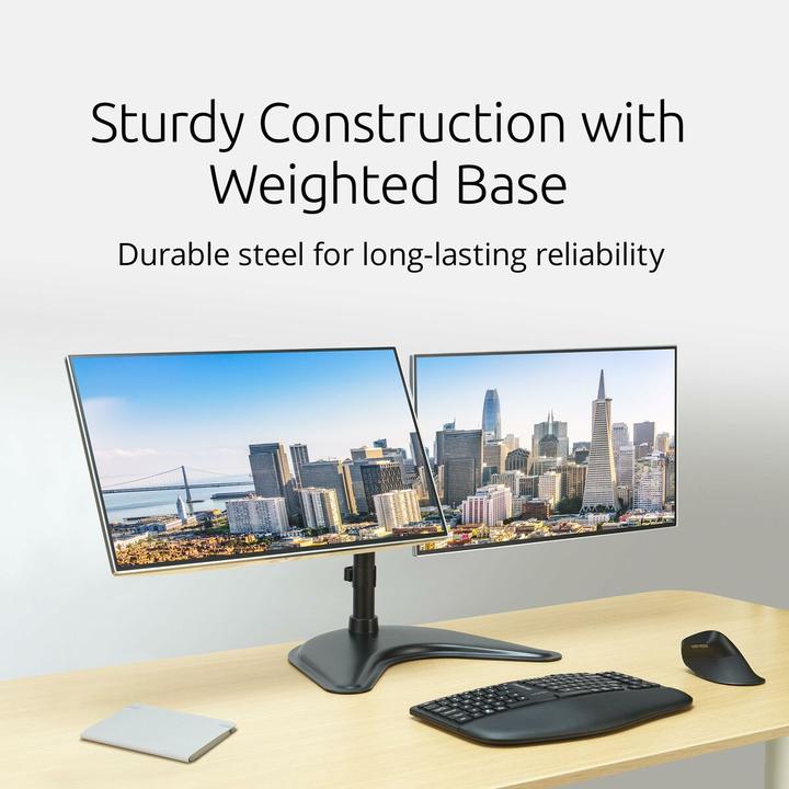 Actual product image Kensington Dual Monitor Stand Freestanding SmartFit™ Ergo (Ground, 27", 10 kg)