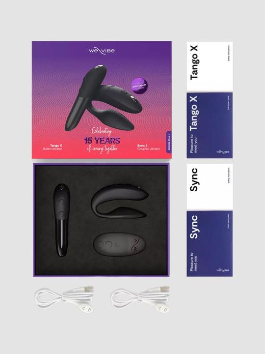 Actual product image We-Vibe Toy set "15th Anniversary Collection" with Sync 2 and Tango X