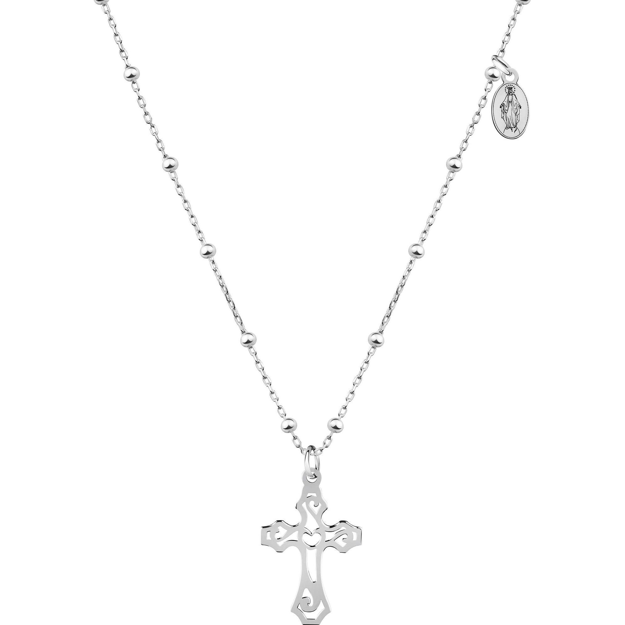 Christ, Halsschmuck, Kette, (Recycelt, 925er Silber)