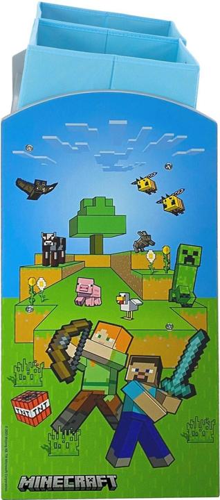 Actual product image Phoenix Minecraft game shelf (60 x 30 x 63.50 cm)