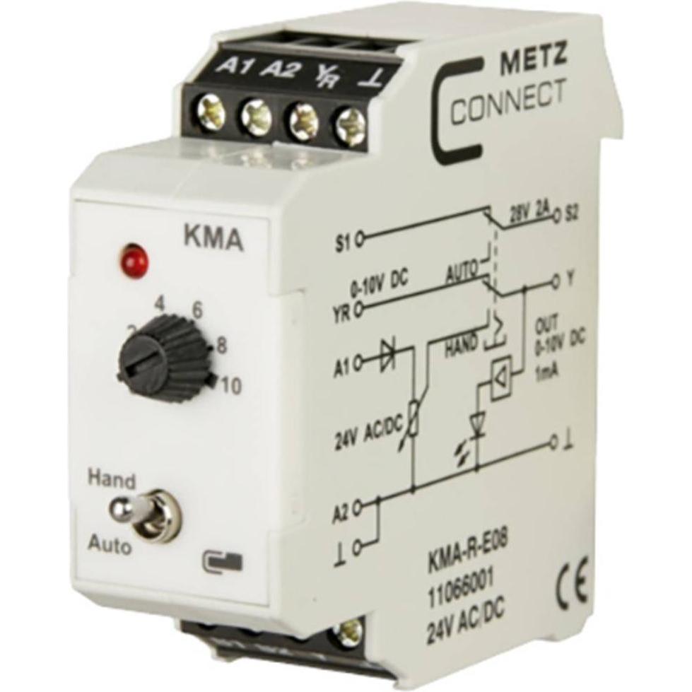 Metz Connect Analogwert-Geber 24, 24 V/AC, V/DC (max) 11066001 1 St., Relais