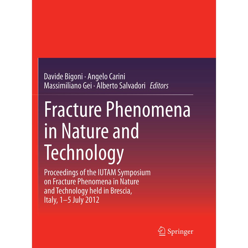 Fracture Phenomena in Nature and Technology, Fachbücher von Massimiliano Gei, Angelo Carini, Alberto Salvadori, Davide B...
