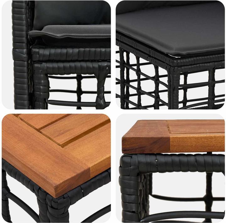 Produktbild vidaXL Outdoor-Sofagarnitur