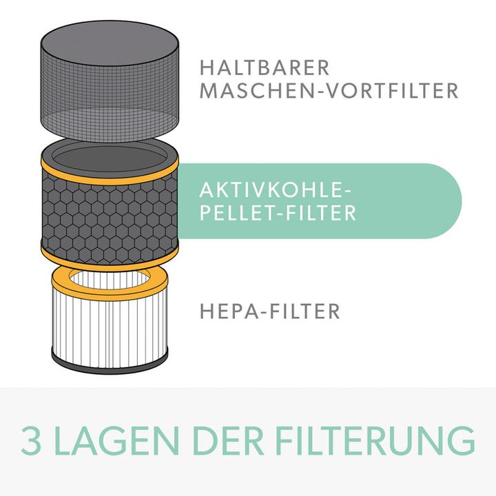 Immagine prodotto Leitz Filtro a carbone attivo TruSens 2415126 Odori e COV, HEPA (1 x)