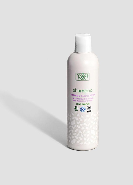 Actual product image Matas Natural Shampoo with Organic Aloe Vera and Vitamin E (400 ml, Liquid shampoo)