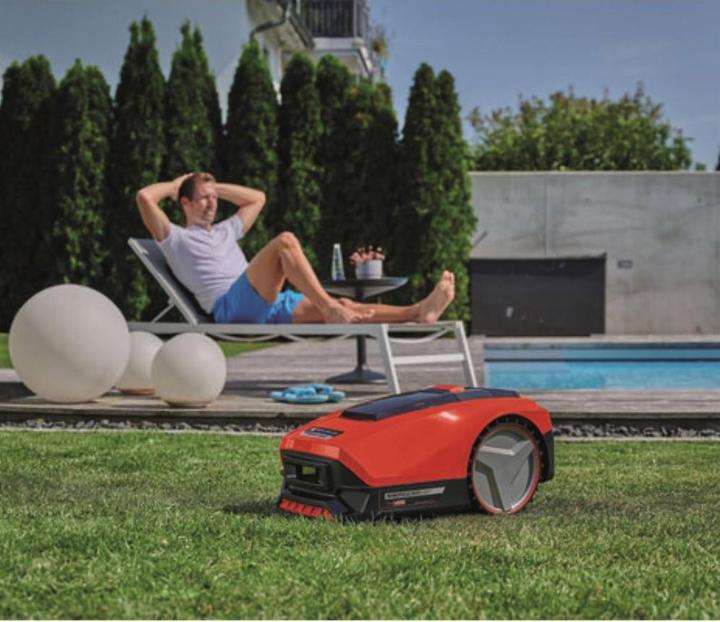 Actual product image Einhell Mowing robot FREELEXO 750 LCD BT+ (750 m²)