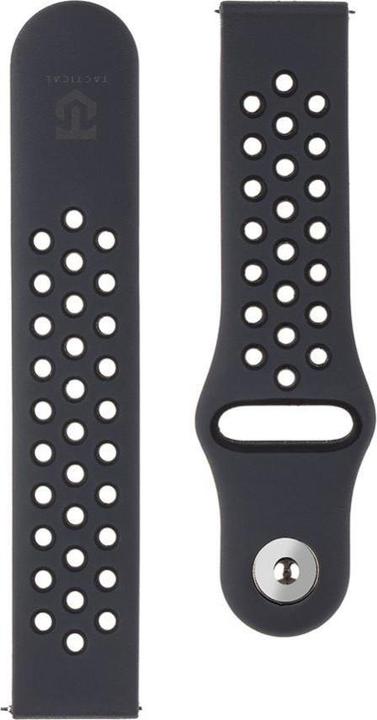 Immagine prodotto NoName Cinturino tattico 856 in silicone doppio 20 mm nero (Silicone)