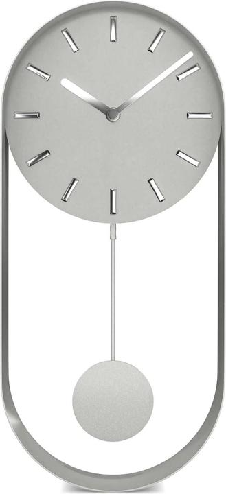 Mebus 12912 grey quartz pendulum clock