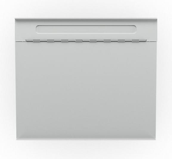 Actual product image eurokraft pro Workshop desk, 2 shelves, HxWxD 1140 x 590 x 520 mm. (59 x 52 x 114 cm)