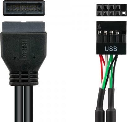 Actual product image Good Connections GC 5021-PST3 USB 3.0 pin header male to 2.0 female 45 (0.45 m)