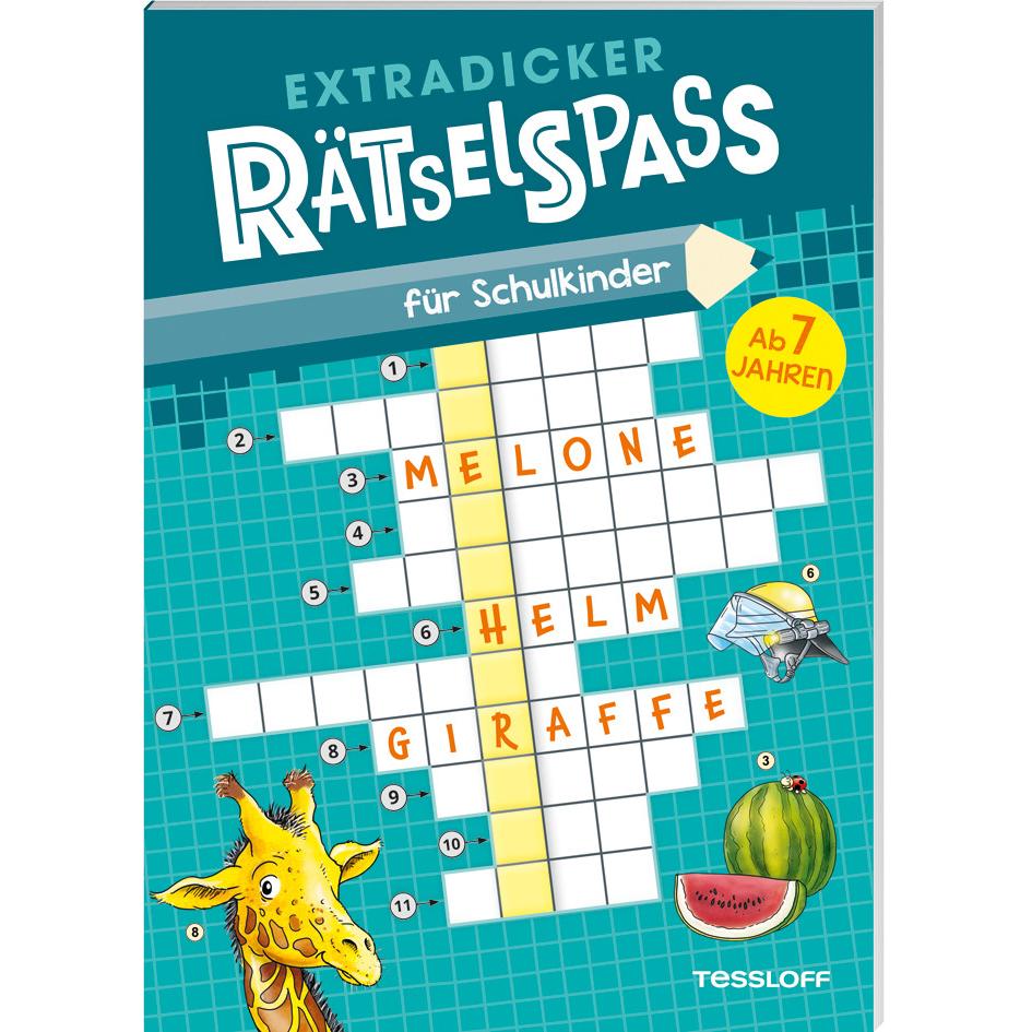 Extradicker Rätselspass für Schulkinder, Kinderbücher von Stefan Lohr
