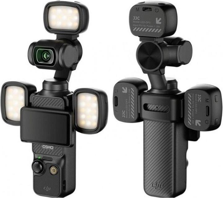 Actual product image JJC LED OP3K3M2 Mini LED Light (Video light)