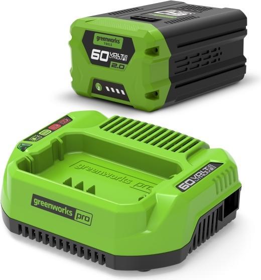 GSK60B2, Starter-saet, 60V, Universal lader m/ 2Ah Batteri