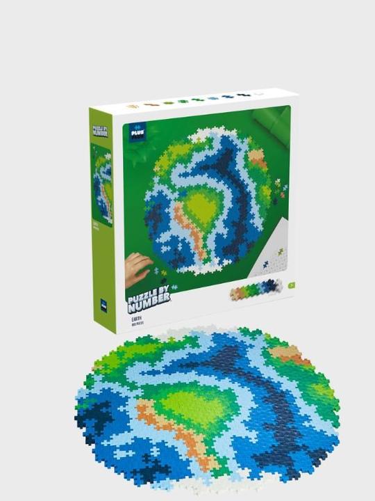 Produktbild Plus-Plus Puzzle By Number Earth 800pcs - (3914) (800 Teile)