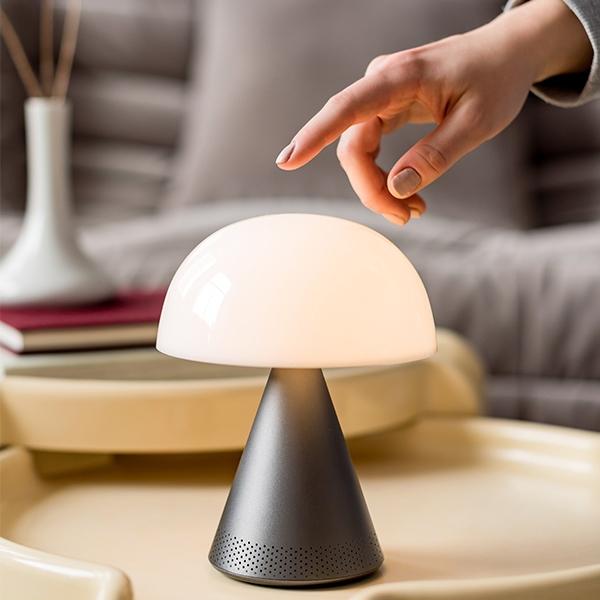 Actual product image Lexon Table lamp MINA dark grey