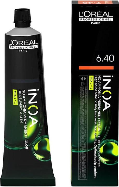 L'Oréal Professionnel Dauerfärbung Inoa Color Nº 6.40 Dunkelblond Kupferblond (60 g) (Dunkelblond Kupferblond)