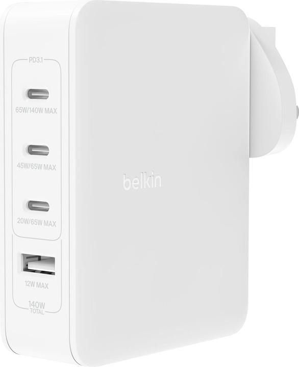 Immagine prodotto Belkin Boost Charge Pro 4-Port GaN Charger (140 W)