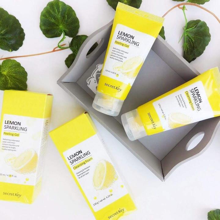 Actual product image Secret Key Lemon Sparkling Cleansing Foam (Cleansing Balms, 120 ml)