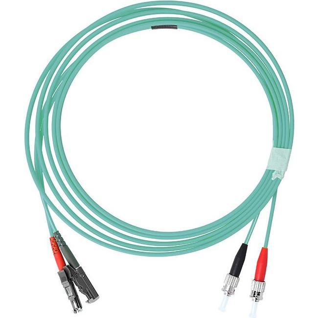 BlueOptics Duplex LWL Patchkabel ST-E2000 Multimode OM3 10 Meter (10 m), Netzwerkkabel