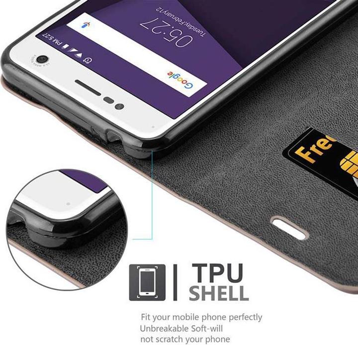 Productafbeelding Cadorabo Boek Onzichtbare Magneethoes (ZTE Blade V8)