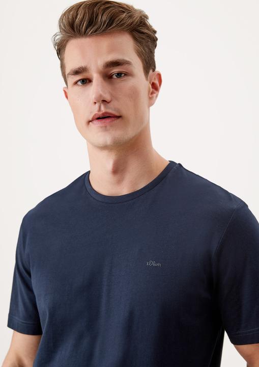 Actual product image S.Oliver T-Shirt Baumwoll-T-Shirt mit Logo-Print (XXL)