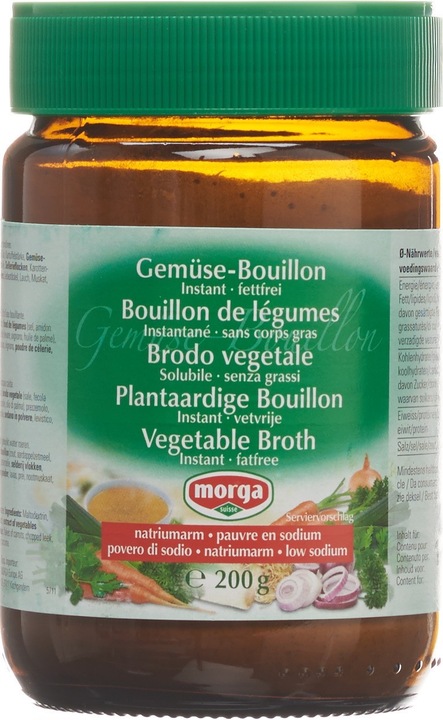Image du produit Morga Bouillon de légumes inst sans graisse natriuma