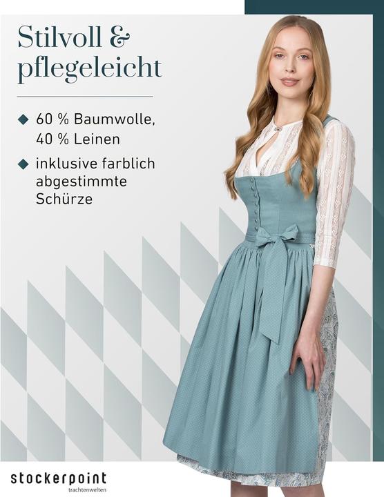 Image du produit Stockerpoint Dirndl Bojana, petrol, 36 (36)