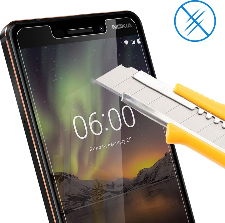 Immagine prodotto Avizar Pellicola cristallina, protezione del display in vetro (1 Pezzo/i, Nokia 6.1)