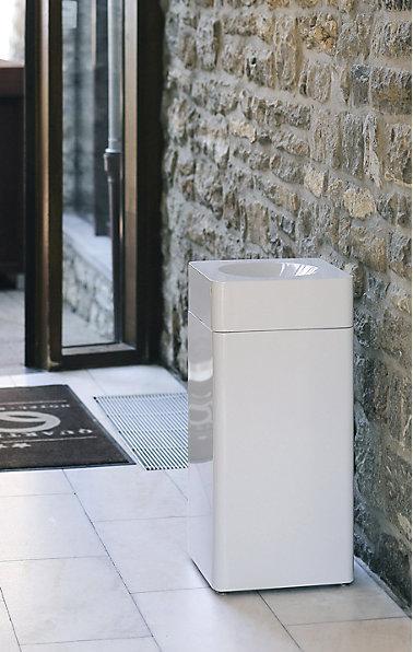 Image du produit kaiserkraft Corbeille à déchets, carrée (42 l)