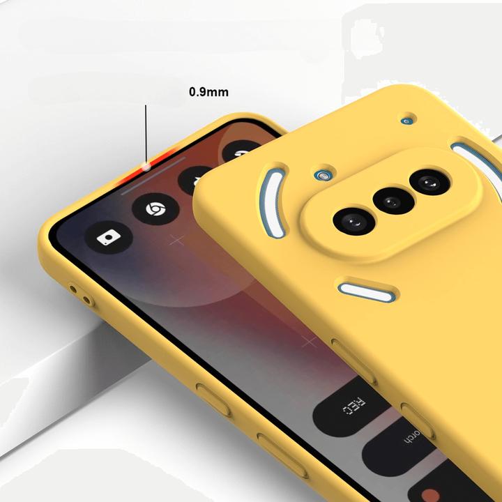 Produktbild Cover-Discount Nothing Phone (3a) - Silikon Gummi Hülle mit Riemen (Nothing Phone (3a))